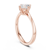 Gold Ring DDLR-546, Rose Gold, view 1