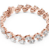 Gold Bracelet 25-CAD, Rose Gold, view 2