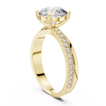 Gold Ring L03-425, Yellow Gold