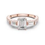 Gold Ring DDLR-1088, Rose Gold