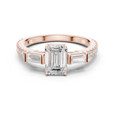 Gold Ring DDLR-1088, Rose Gold