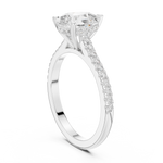 Gold Ring DDLR-1001, White Gold