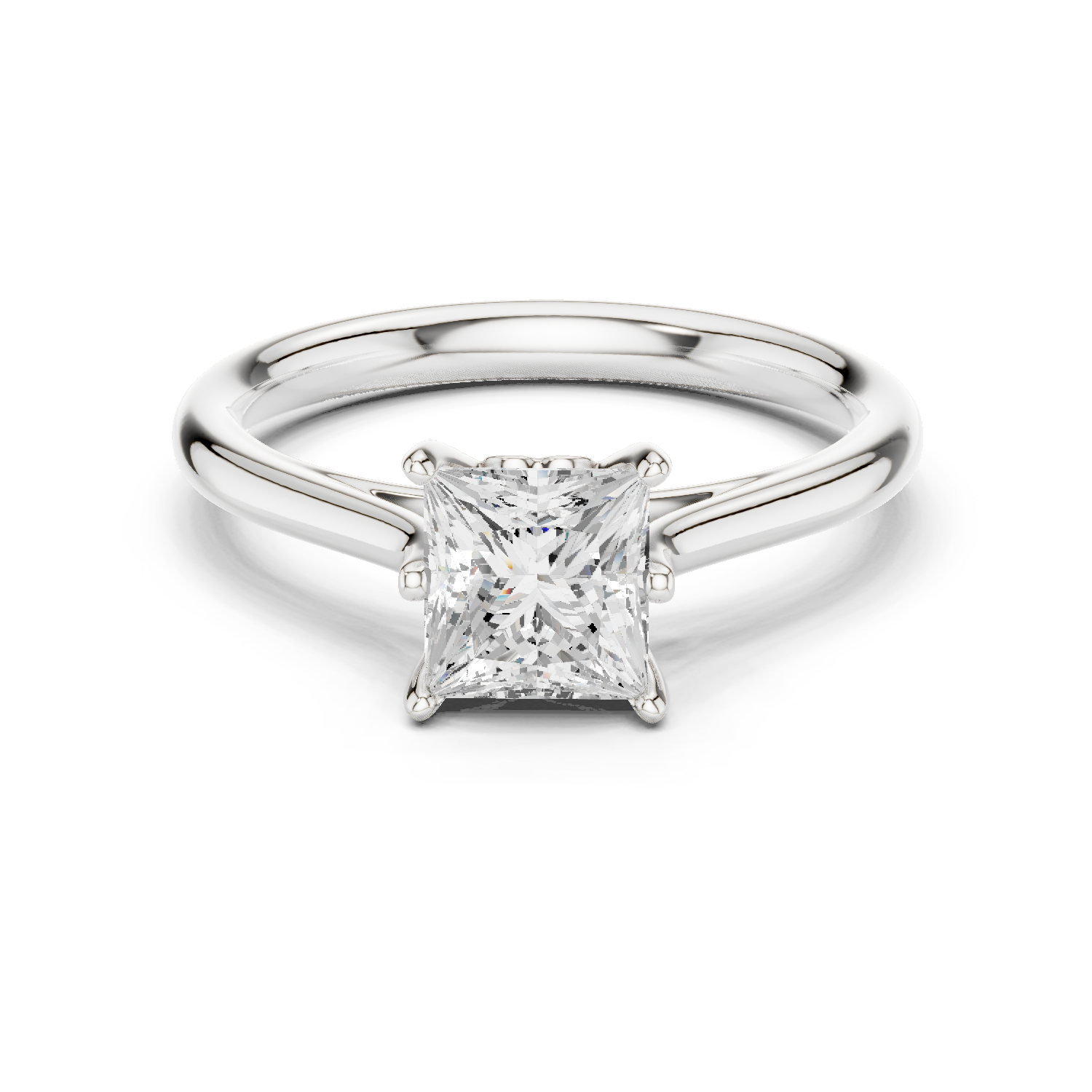 Gold Ring DDLR-798, White Gold