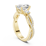 Gold Ring DDLR-1036, Yellow Gold, view 1