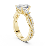Gold Ring DDLR-1036, Yellow Gold, view 1