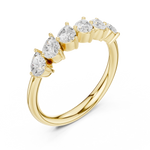 Gold Ring DDLR-580, Yellow Gold, view 2