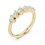 Gold Ring DDLR-580, Yellow Gold, view 2