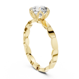Gold Ring LR-0019, Yellow Gold, view 1