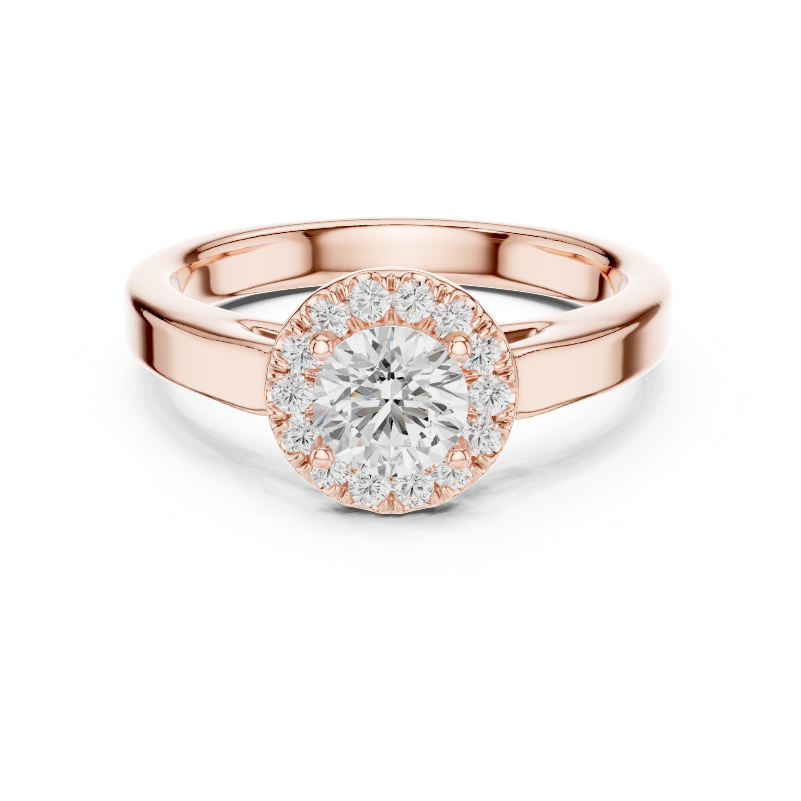 Gold Ring LR-0264, Rose Gold