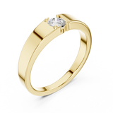 Gold Ring SBMR(38), Yellow Gold, view 2