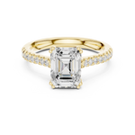 Gold Ring DDLR-744, Yellow Gold, view 4