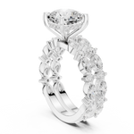 Gold Ring DDLR-951, White Gold, view 1