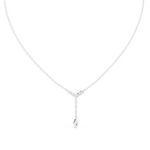 Gold Pendant GPD-0032, White Gold, view 4