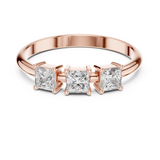 Gold Ring HLR-109, Rose Gold, view 4