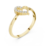 Gold Ring 1 (177), Yellow Gold, view 2