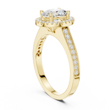 Gold Ring DDLR-417, Yellow Gold