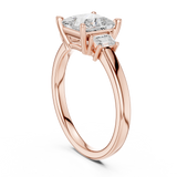 Gold Ring DDLR-871, Rose Gold, view 1