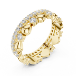 Gold Ring R30, Yellow Gold, view 2