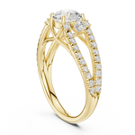 Gold Ring DDLR-682, Yellow Gold, view 1