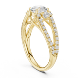 Gold Ring DDLR-682, Yellow Gold, view 1
