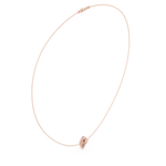 Gold Necklace SBWN (44), Rose Gold, view 2