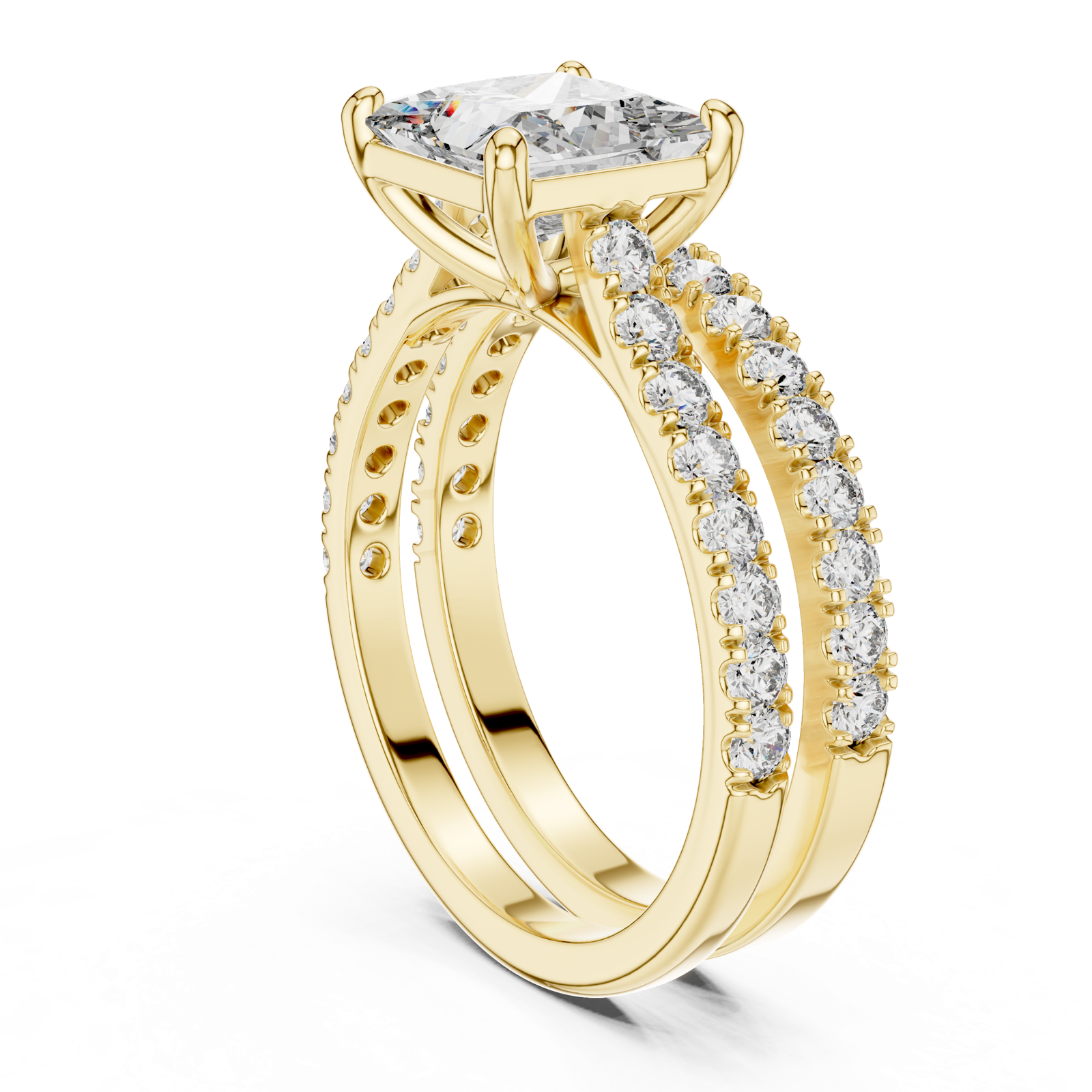 Gold Ring DDLR-010, Yellow Gold