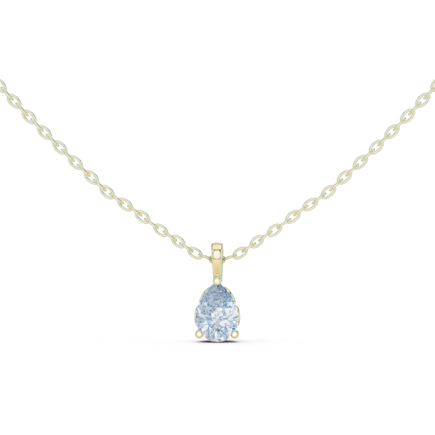 Gold Pendant GPD-0066, Yellow Gold
