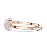Gold Ring L28-22, Rose Gold, view 3