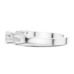 Gold Ring DDLR-839, White Gold, view 3