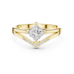 Gold Ring DDLR-477, Yellow Gold, view 4