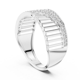 Gold Ring LR-01 (11), White Gold
