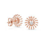 Gold Earrings 12-10007@E, Rose Gold, view 1