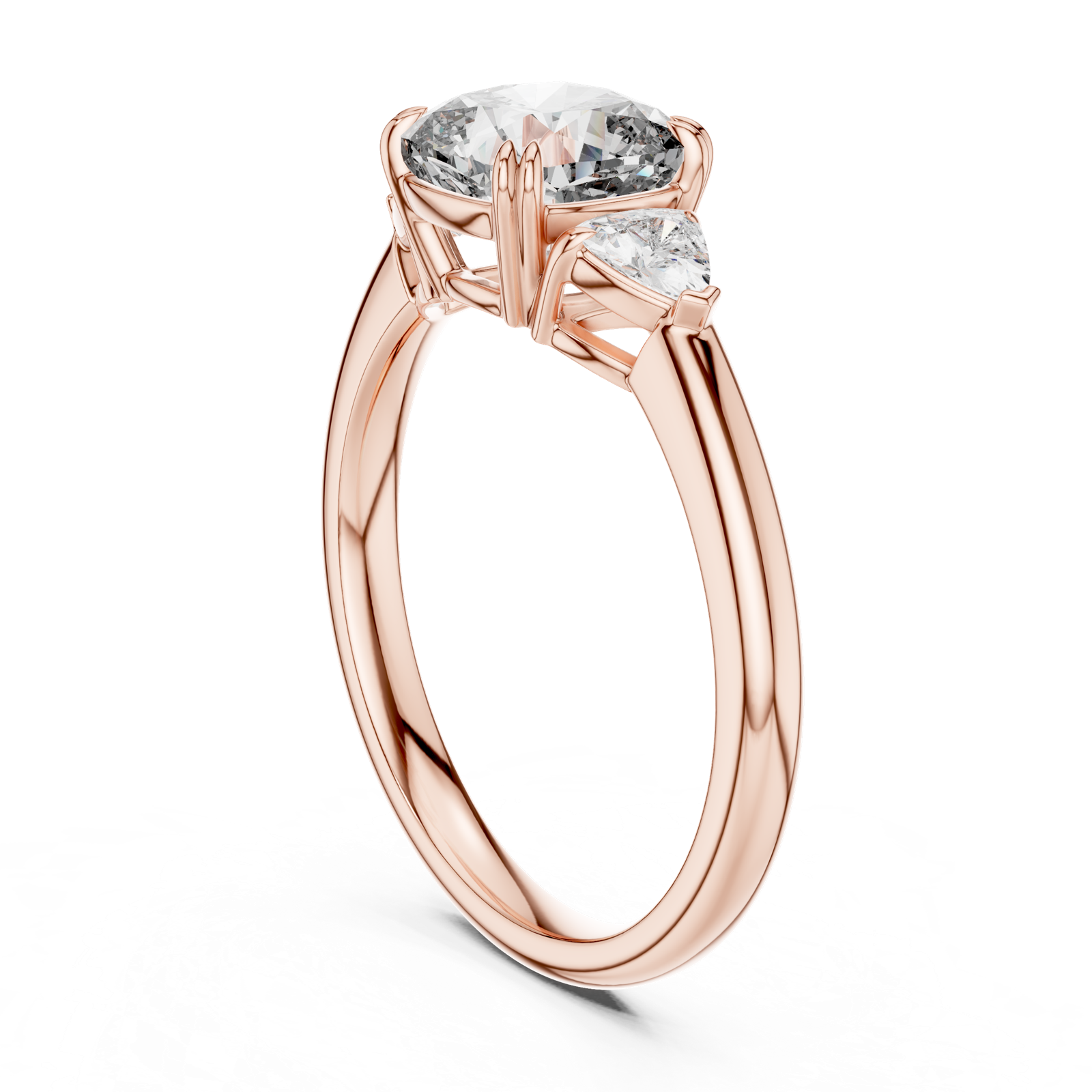 Gold Ring DDLR-033, Rose Gold