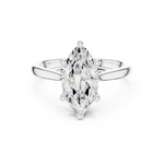 Gold Ring DDLR-985, White Gold, view 4