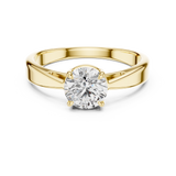 Gold Ring LR-0003, Yellow Gold, view 4