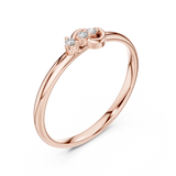 Gold Ring 1 (384), Rose Gold, view 2