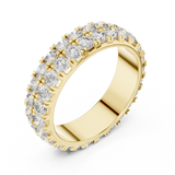 Gold Ring DDLR-223, Yellow Gold, view 2