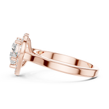 Gold Ring DDLR-360, Rose Gold, view 3