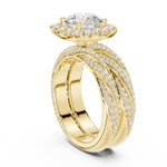 Gold Ring DDLR-293, Yellow Gold, view 1