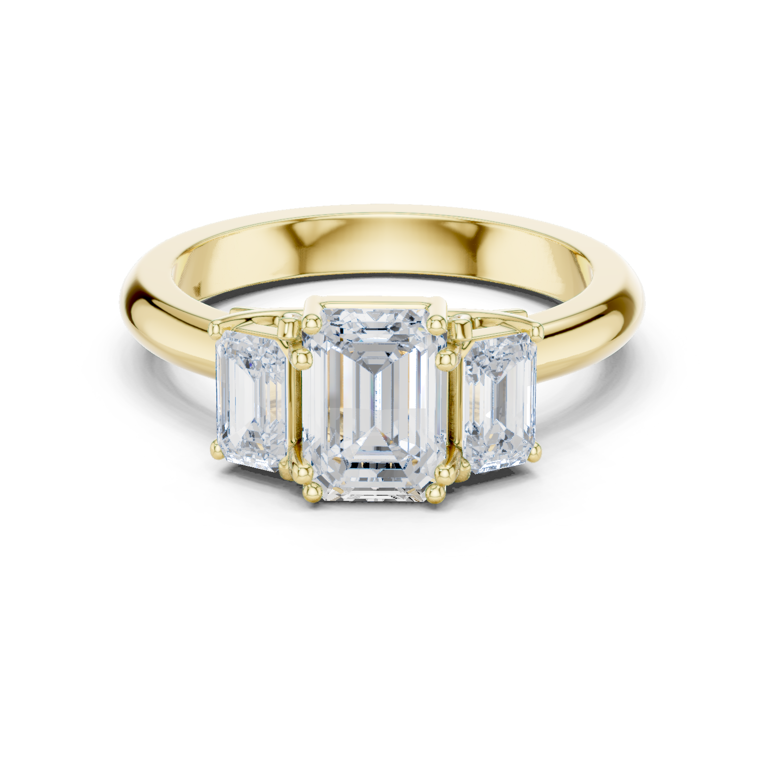 Gold Ring DDLR-1079, Yellow Gold