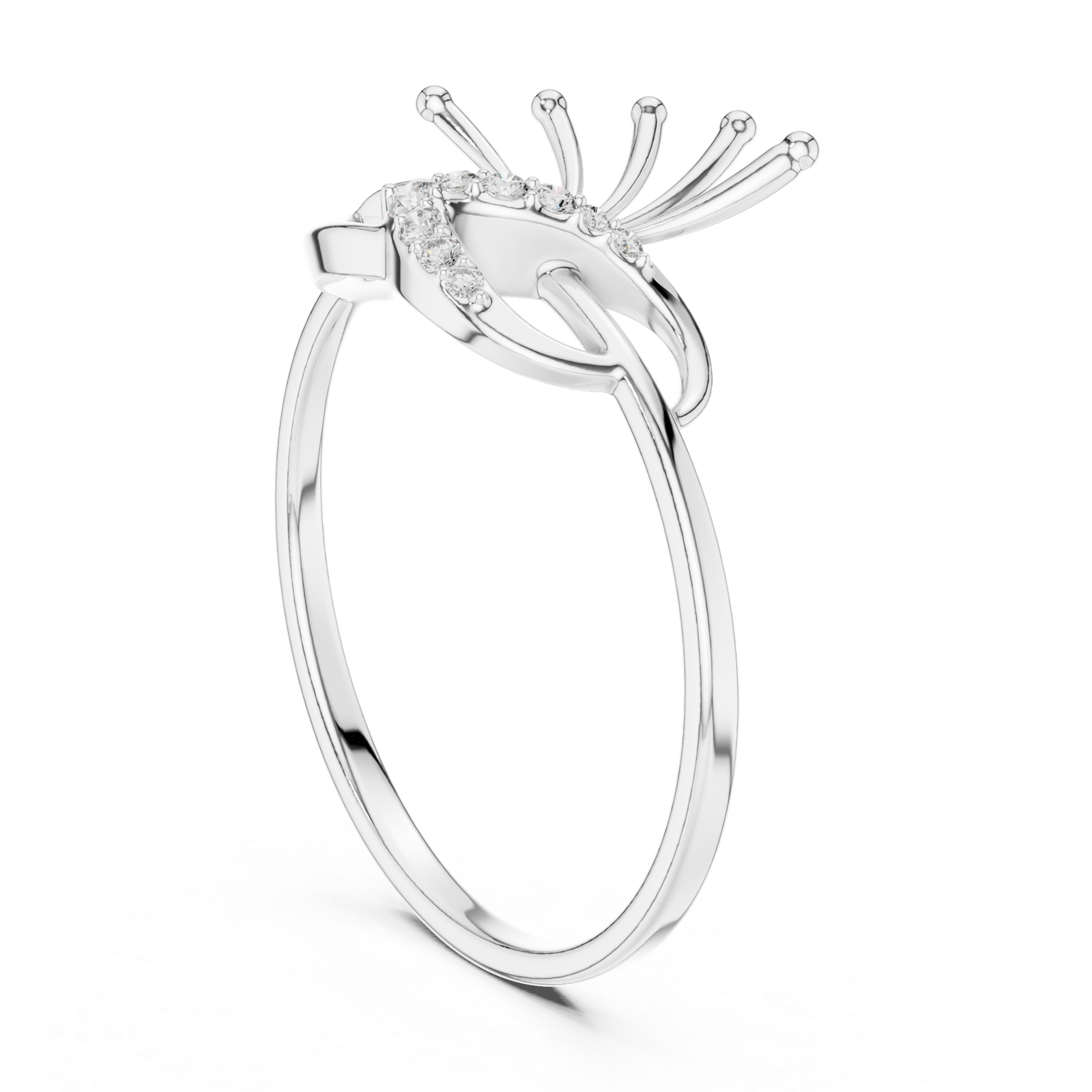 Gold Ring 1 (142), White Gold