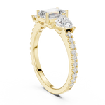 Gold Ring DDLR-1078, Yellow Gold, view 1