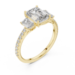 Gold Ring L03-1296, Yellow Gold, view 2