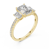 Gold Ring L03-1296, Yellow Gold, view 2