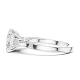 Gold Ring DDLR-1045, White Gold, view 3