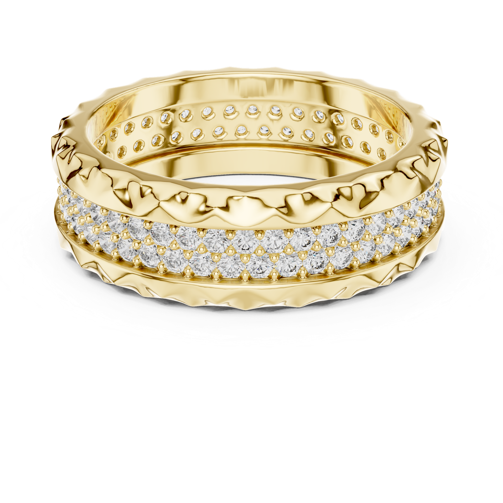 Gold Ring DDLR-423, Yellow Gold