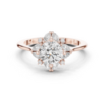 Gold Ring DDLR-328, Rose Gold