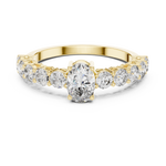 Gold Ring ALR-55, Yellow Gold, view 4