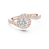 Gold Ring LR-0325, Rose Gold