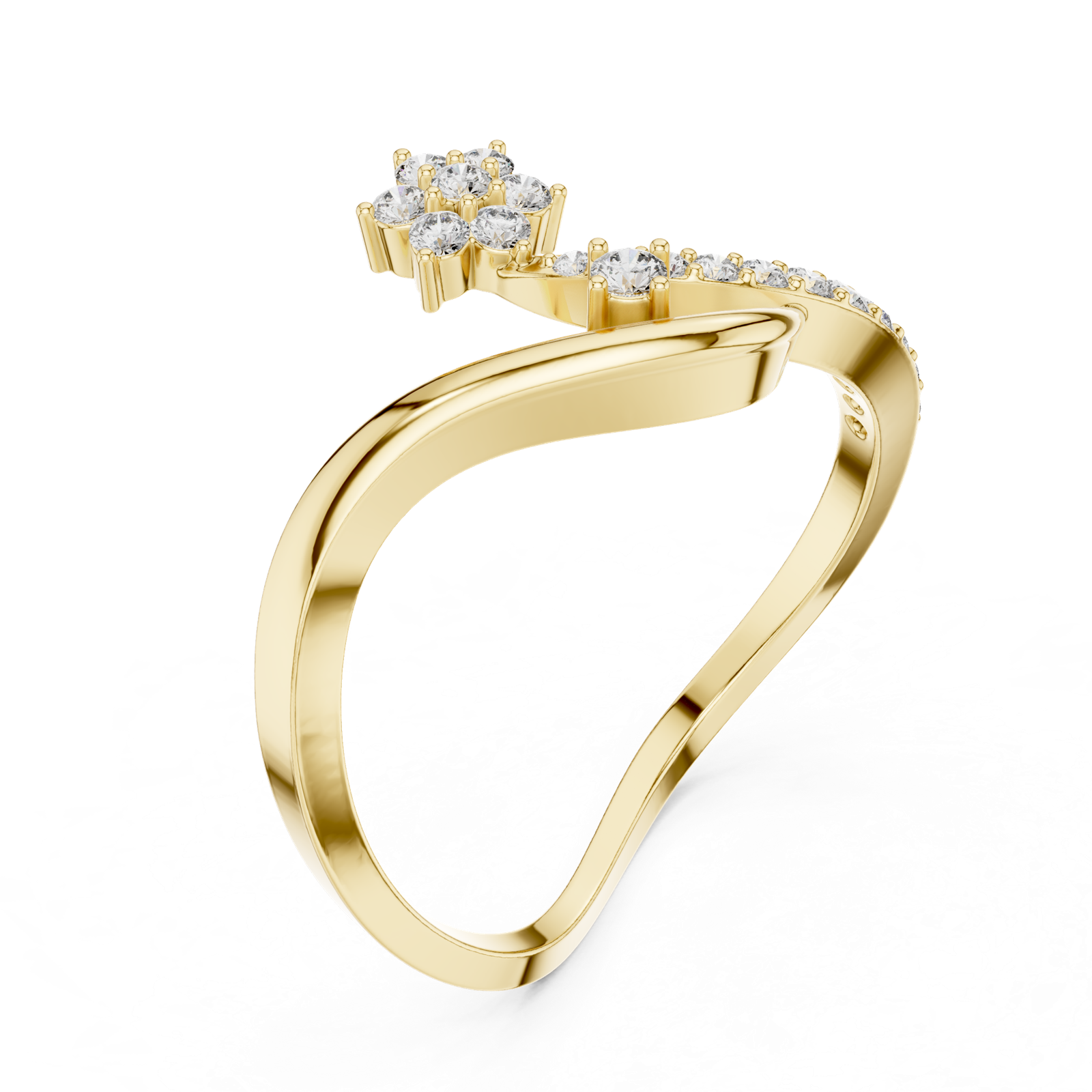 Gold Ring 1 (161), Yellow Gold, view 2